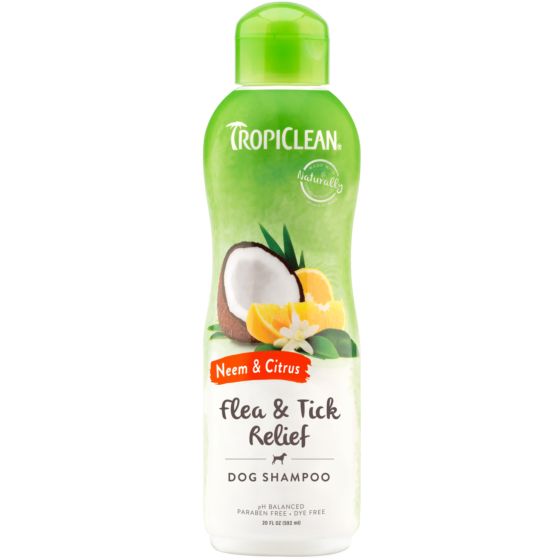 Tropiclean Neem And Citrus Itch Relief Shampoo Dog 20oz