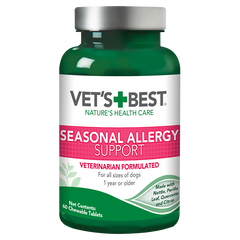 Vet's Best Seasonal Allergy Support Supplements Dog 60pk