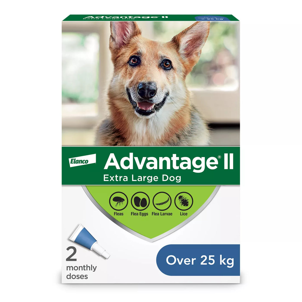 Advantage II Extra Large Dog Once-A-Month Topical Flea Treatment - Over 25 kg