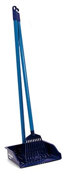 Advance Pan And Rake Dog Scoop Large Blue 39.5in 2pc.