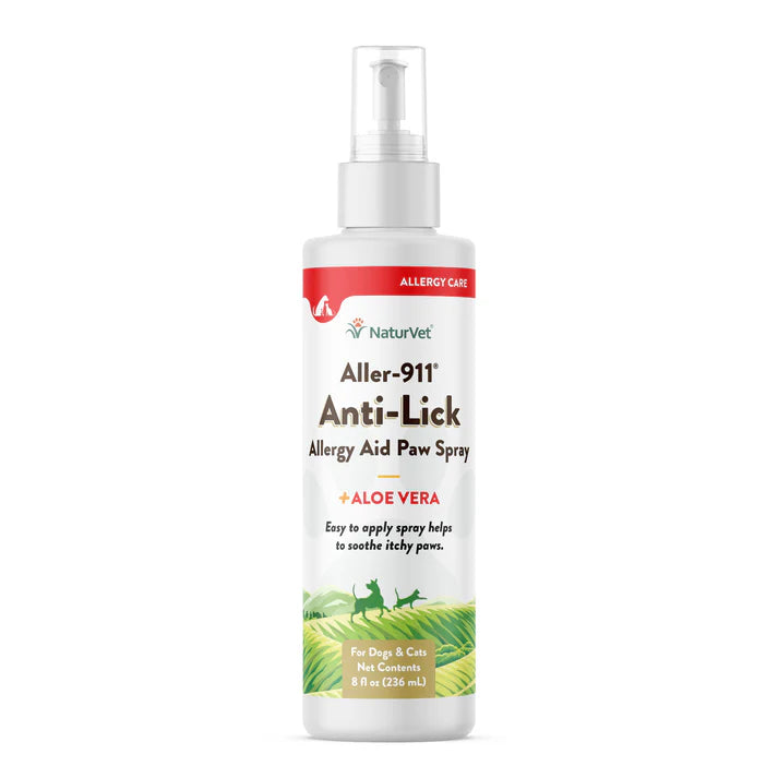 Naturvet Aller-911 Anti-Lick Paw Spray
