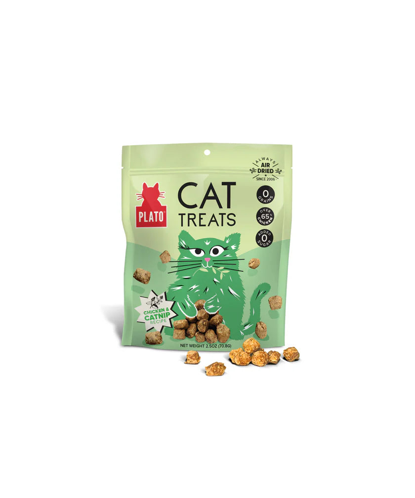 Plato Chicken & Catnip Treats 2.5oz