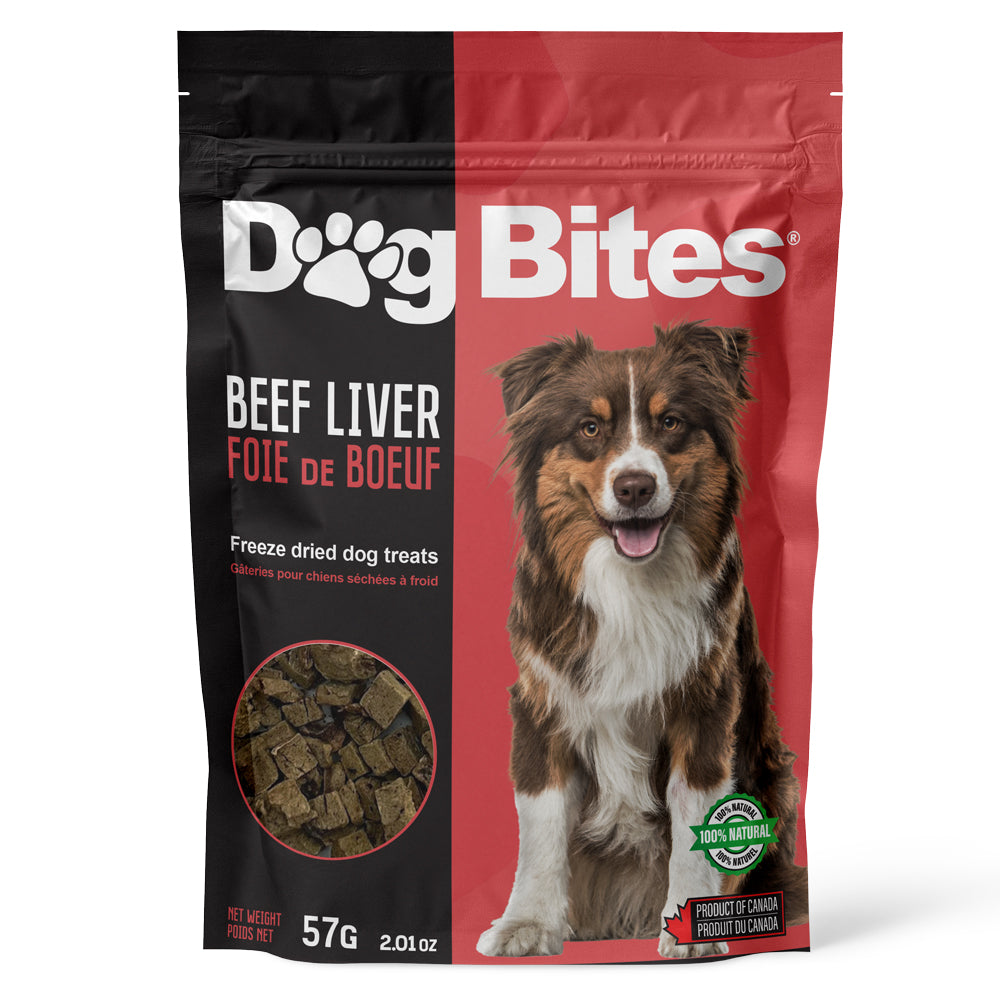 Dog Bites Freeze Dried Beef Liver Dog Treat