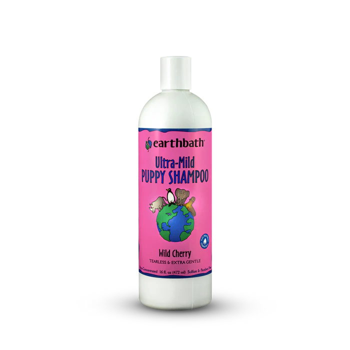 Earthbath Ultra Mild Puppy Shampoo Wild Cherry