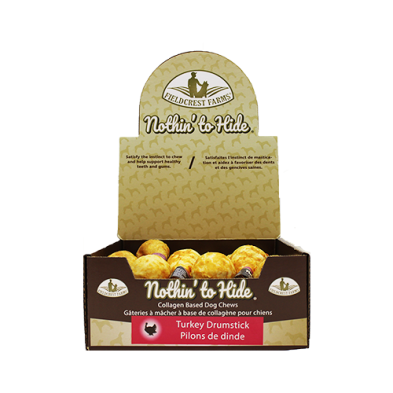 Fieldcrest Farms Nothin' to Hide Turkey Drumstick Dog Chew
