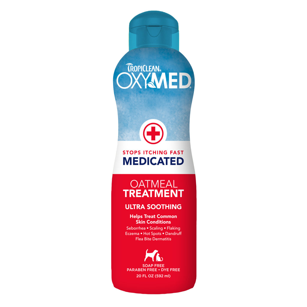 Tropiclean Oxymed Medicated Oatmeal Treatment for Pets 20oz