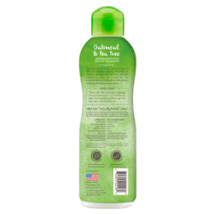 Tropiclean Oatmeal & Tea Tree Medicated Itch Relief Dog & Cat Shampoo 20oz