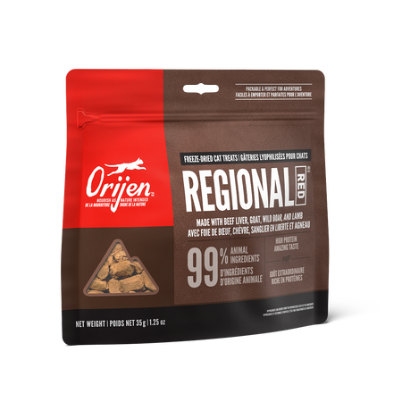 Orijen Freeze Dried Cat Treats Regional Red
