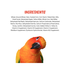 Vitakraft Crunch Sticks Apricot & Cherry Flavor Treat for Conures 3.5oz