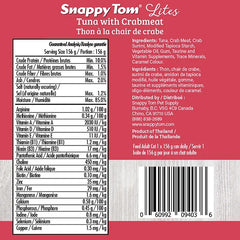 Snappy Tom Lites Tuna with Crabmeat