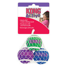 Kong Cat Tennis Balls with Bells