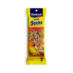 Vitakraft Crunch Sticks Apricot & Cherry Flavor Treat for Conures 3.5oz