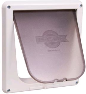 Petsafe Deluxe Cat Flap White