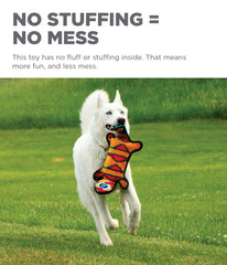 Outward Hound Invincibles Gecko 2 Squeaker Dog Toy