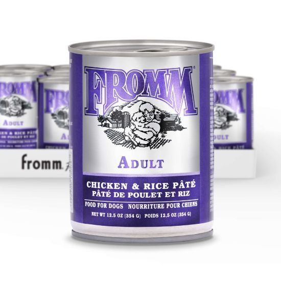 Fromm Classic Chicken & Rice Pate Wet Dog Food 12.5oz