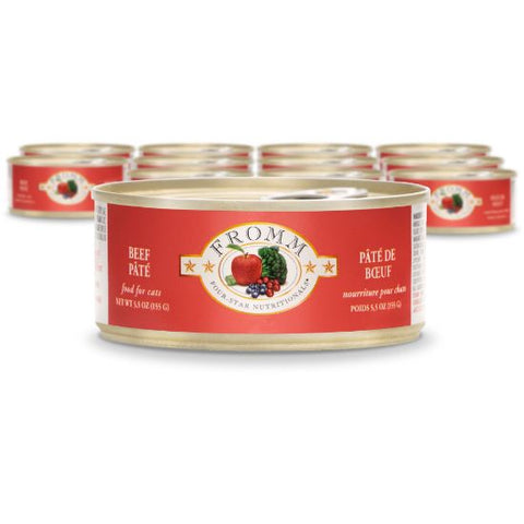 Fromm Four-Star Beef Pâté Wet Cat Food 5oz