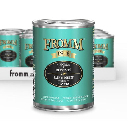 Fromm Chicken & Duck Pâté Wet Dog Food 12.2oz