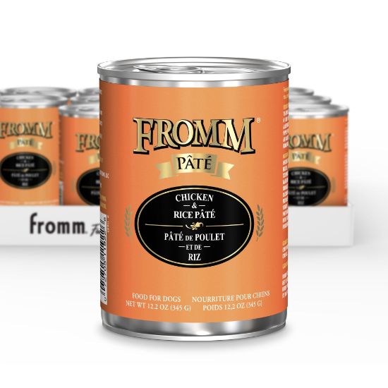 Fromm Chicken & Rice Pâté Wet Dog Food 12.2oz