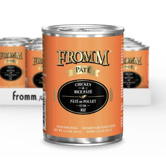 Fromm Chicken & Rice Pâté Wet Dog Food 12.2oz