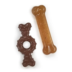 Nylabone Power Chew Ring Bone & Puppy Chew Bone Twin Pack Petite