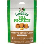 Greenies Dog Pill Pockets Peanut Butter 7.9oz Capsule