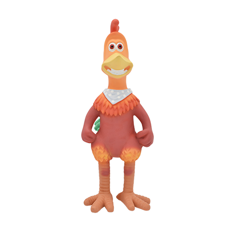 Multipet Chicken Run Rocky Latex Dog Toy