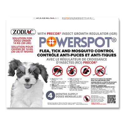 Zodiac Spot On Dogs Small Breed Under 30lbs