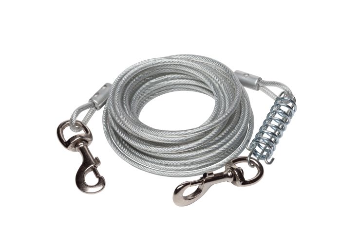 Bud'Z  Tie Out With Spring