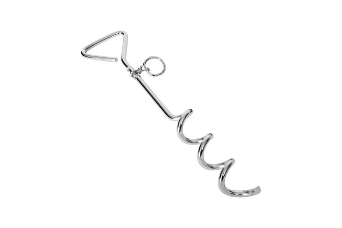 Bud'Z Metal Spiral Stake Dog 16in