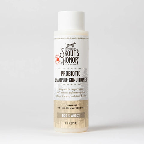 Skout's Honor Probiotic Shampoo & Conditioner - Dog of the Woods 16oz