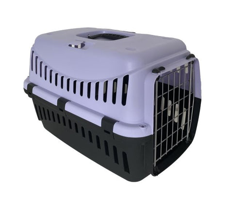 Bergamo Gipsy Eco Small Metal Door Pet Carrier Lilac