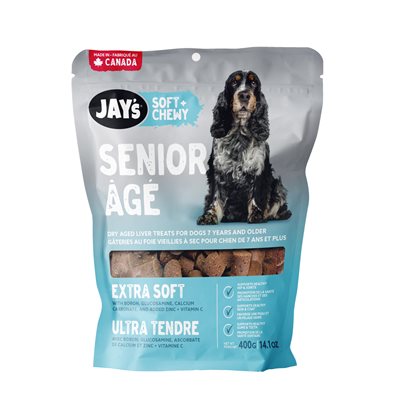 Jay's Soft & Chewy Senior Dog Treats 400g