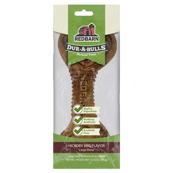 Redbarn Dur-A-Bulls Bone Hickory BBQ Flavor L