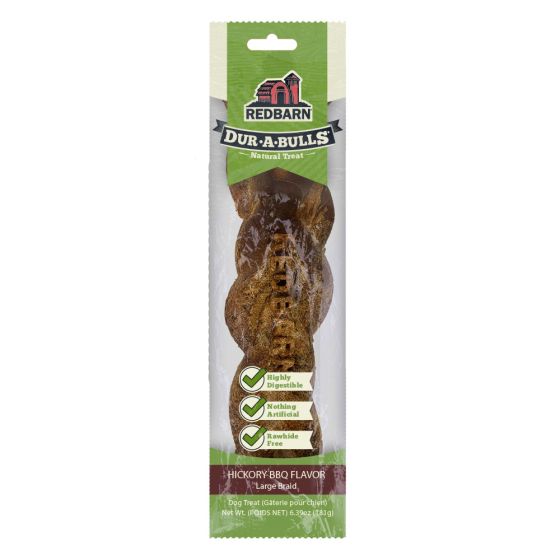 Redbarn Dur-A-Bulls Braid Hickory BBQ Flavor L
