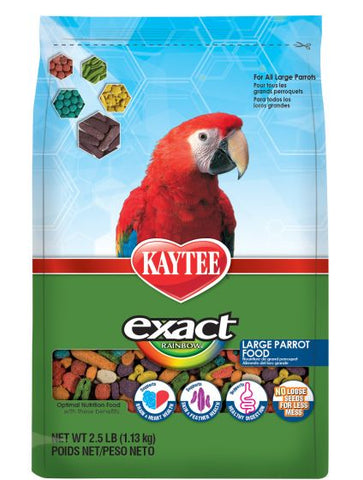 Kaytee Exact L Parrot Rainbow Chunky Bird 2.5lb