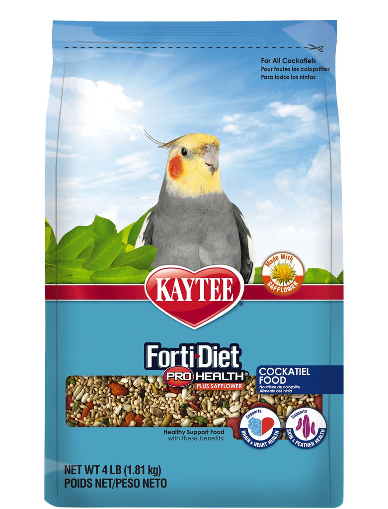 Kaytee Feather Cockatiel W Safflower Bird 4lb