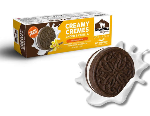 Granville Indomitable Patagonia Grain Free Human Grade Creamy Cremes Treats Choco & Vanilla Dog 120g