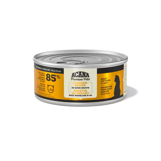 Acana Cat Wet Food Chicken Recipe in Bone Broth 155g