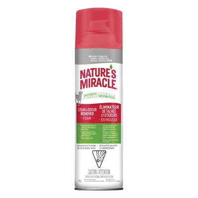 Nature’s Miracle Dog Stain and Odour Remover Foam Aerosol 17.5oz