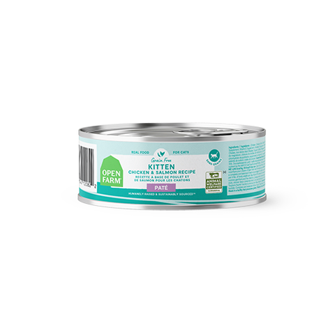 Open Farm Kitten Chicken & Salmon Pâté Wet Cat Food 5.3oz