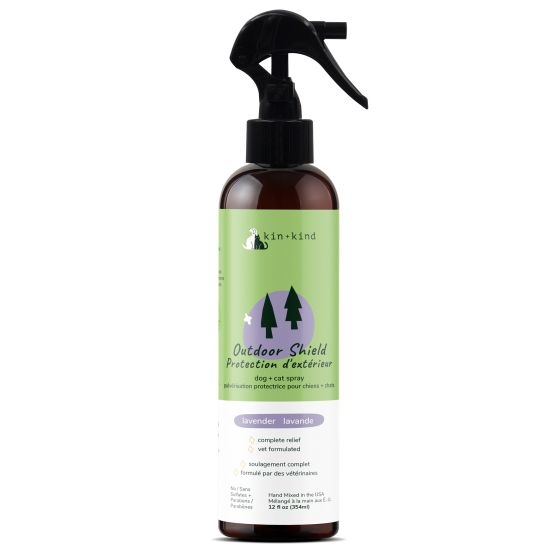 Kin + Kind Outdoor Shield Spray - Lavender 12oz