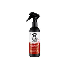 Buddycare Antiseptic First Aid Wound & Skin Spray Suitable for All Pets 6.76 fl oz