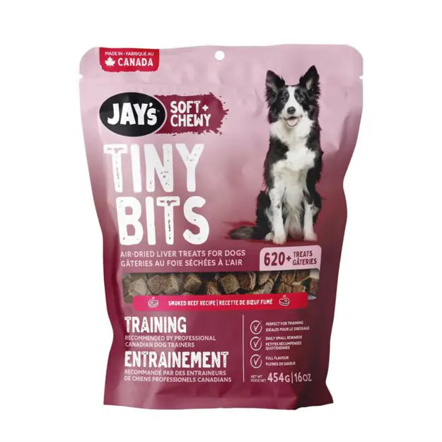 Jay's Soft & Chewy Tiny Bits Smoked Beef 454g