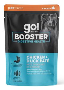 Go Booster Digestive Health Chicken And Duck Pate Meal Topper 2.8oz