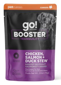 Go Booster Tranquility Chicken, Salmon And Duck Stew Meal Topper 2.8oz
