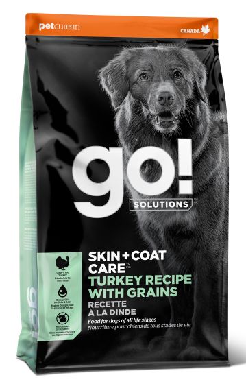 Go! Solutions Skin & Coat Turkey Recipe with Grains