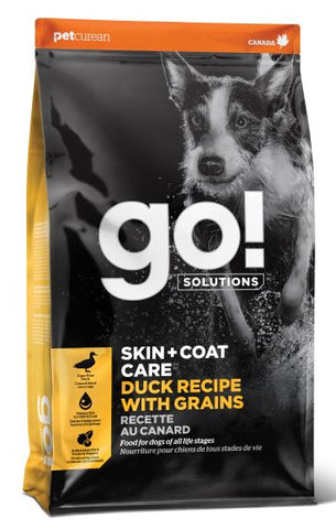 Go Solutions Skin And Coat Duck Recipe with Grains