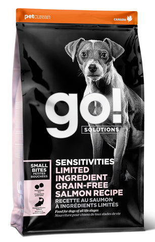 Go Sensitivities Lid Grain Free Salmon Small Bites