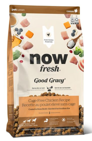 Now Fresh Good Gravy Chicken Coated in Bone Broth for Dogs
