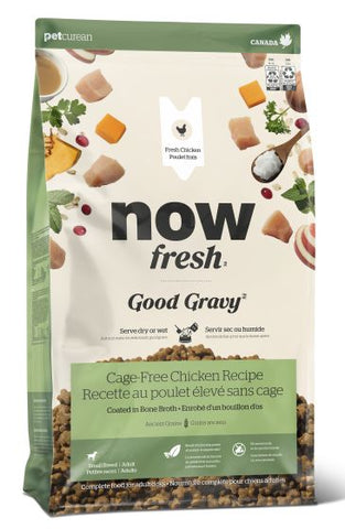 Now Fresh Good Gravy Chicken Coated in Bone Broth for Small Dogs